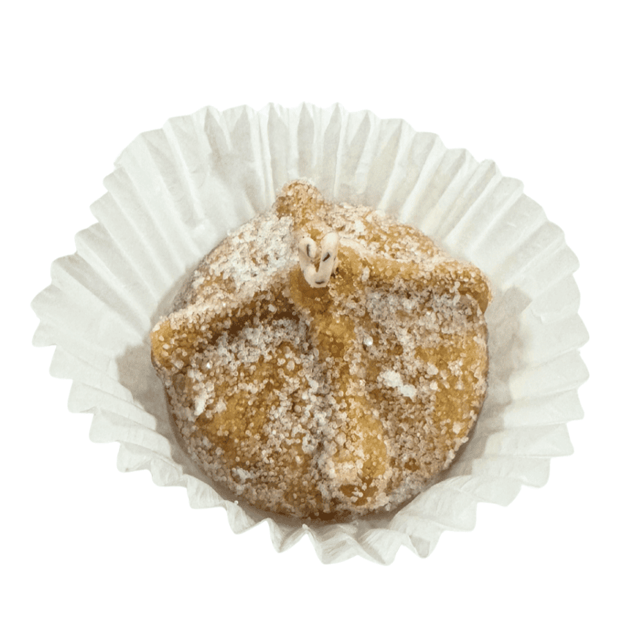 Vela de Pan de Muerto con Azúcar